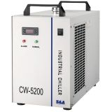 Enfriador industrial de agua para uso 8KW, Equipo de soldadura o 2 tubos de láser de Enfriamiento de CO2 de 100W Ving Brand CW-5202AH