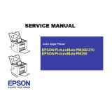 Manual de Servicio en Inglés Epson PictureMate PM260 270 290
