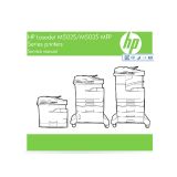 Manual de Servicio en Inglés HP LaserJet M5025 M5035 MFP
