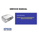 Manual de Servicio en Inglés Impresora Epson CX7700 7800/RX520 530