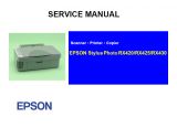 Manual de Servicio en Inglés Epson RX420 RX425 RX430