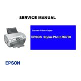 Manual de Servicio en Inglés Epson Stylus Photo RX700