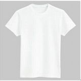 Camiseta blanca de poliester para niños para sublimar
