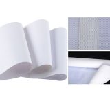 Banner reflectante de color blanco de ancho de 88.6 "(2.25 m), material imprimible