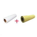 1 Roll White Color Eco-Solvent Printable Heat Transfer Vinyl with 1 Roll Application Tape 19.7" X 5 Yard
