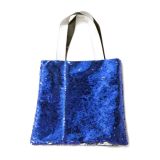 10pcs Blank Sublimation Tote Bags with Double-side Reversible Sequin Magic Carry Bags