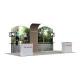 20ft Modular Custom Fast Install Exhibition Booth -C5A6C5