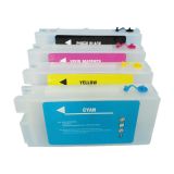 350ml Generic Refilling Cartridge with One-time Chip for Epson SureColor T3480 / T5480 - 4pcs/set(KCMY)