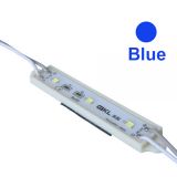 SMD 2835 Waterproof LED Module (3 LEDs, 0.72W, L80 x W15 x H5mm) for Channel Letters,Blue