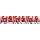 Chip Permanent for Mimaki JV300 / JV150 ES3 Cartridge 6 Colors CMYKLCLM