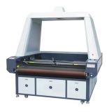 1-2 Heads 100W Fabric CCD Camera Cutting Machine Laser Cutter Printed Textile