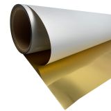 11.8in x 328ft DTF Gold/Silver Foil Film Roll,Cold Peel