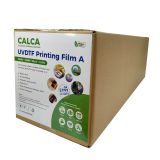 CALCA 23.6in x 328ft (60cm x 100m) UV DTF Printing Transfer Film A Roll Crystal Label Sticker Printing Film