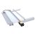 60/125cm Manual Acrylic Light Box Plastic PVC Bending Machine Heater with Length and Angle Positioning